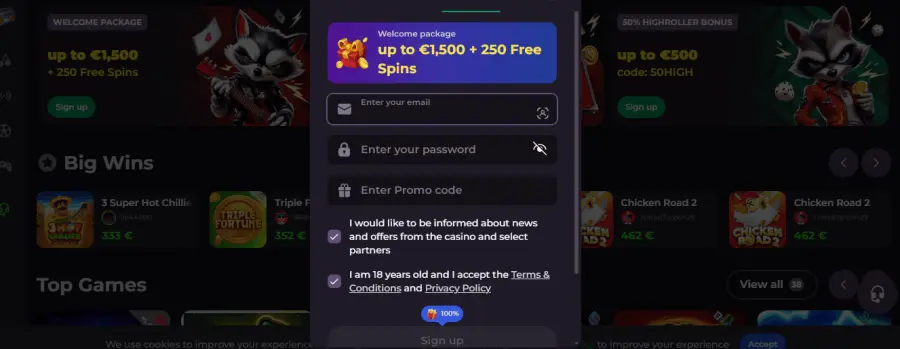 Rocky spin